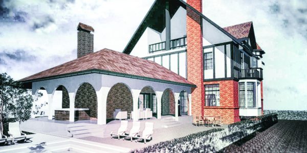 Propunere proiect arhitectura casa de vacanta realizat de Eclectarte